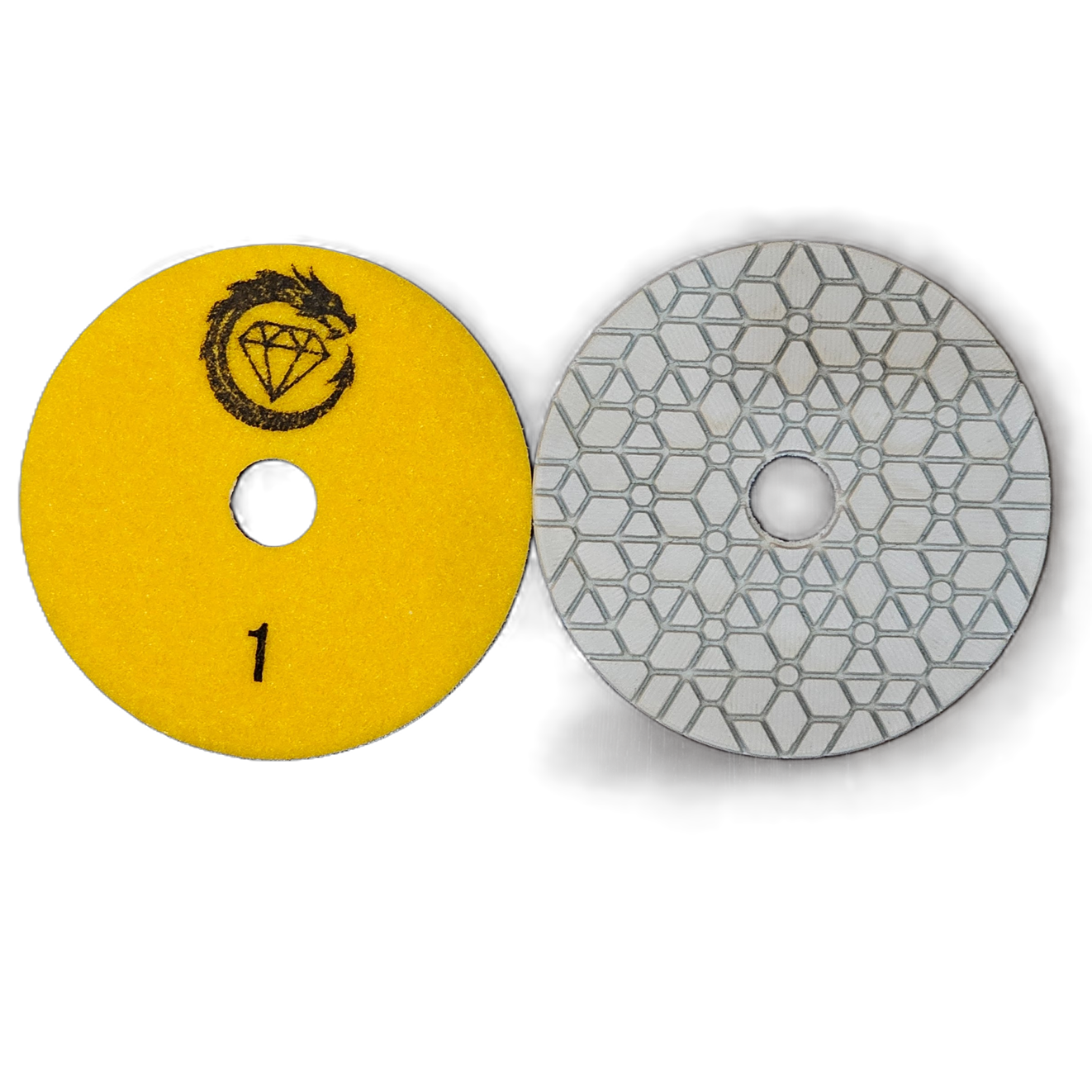 D100/4" 3 Step V1 premium wet polishing pads